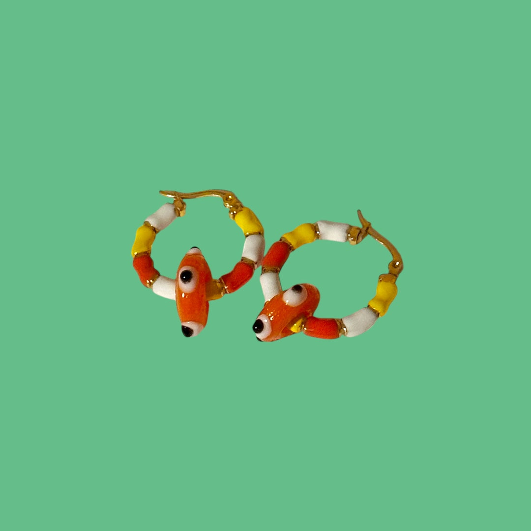 Candy Corn Hoops