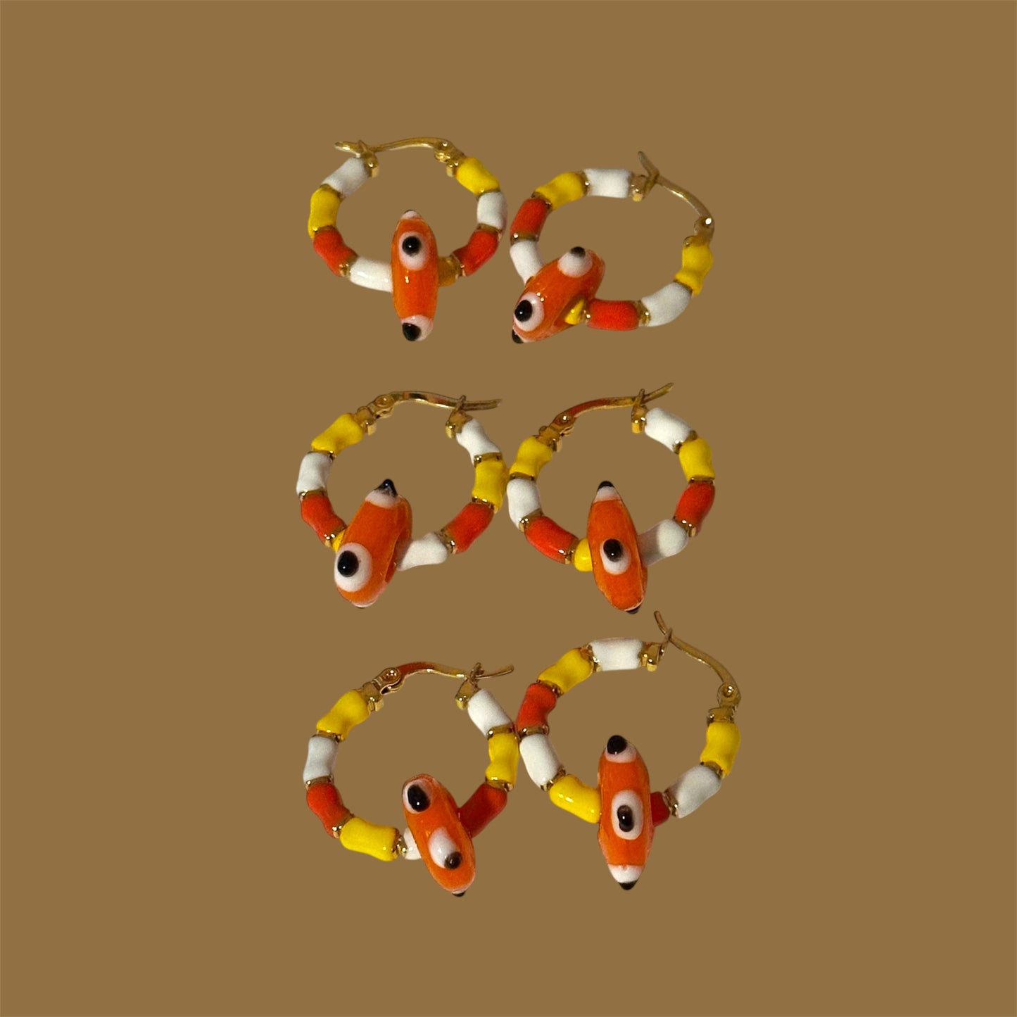 Candy Corn Hoops
