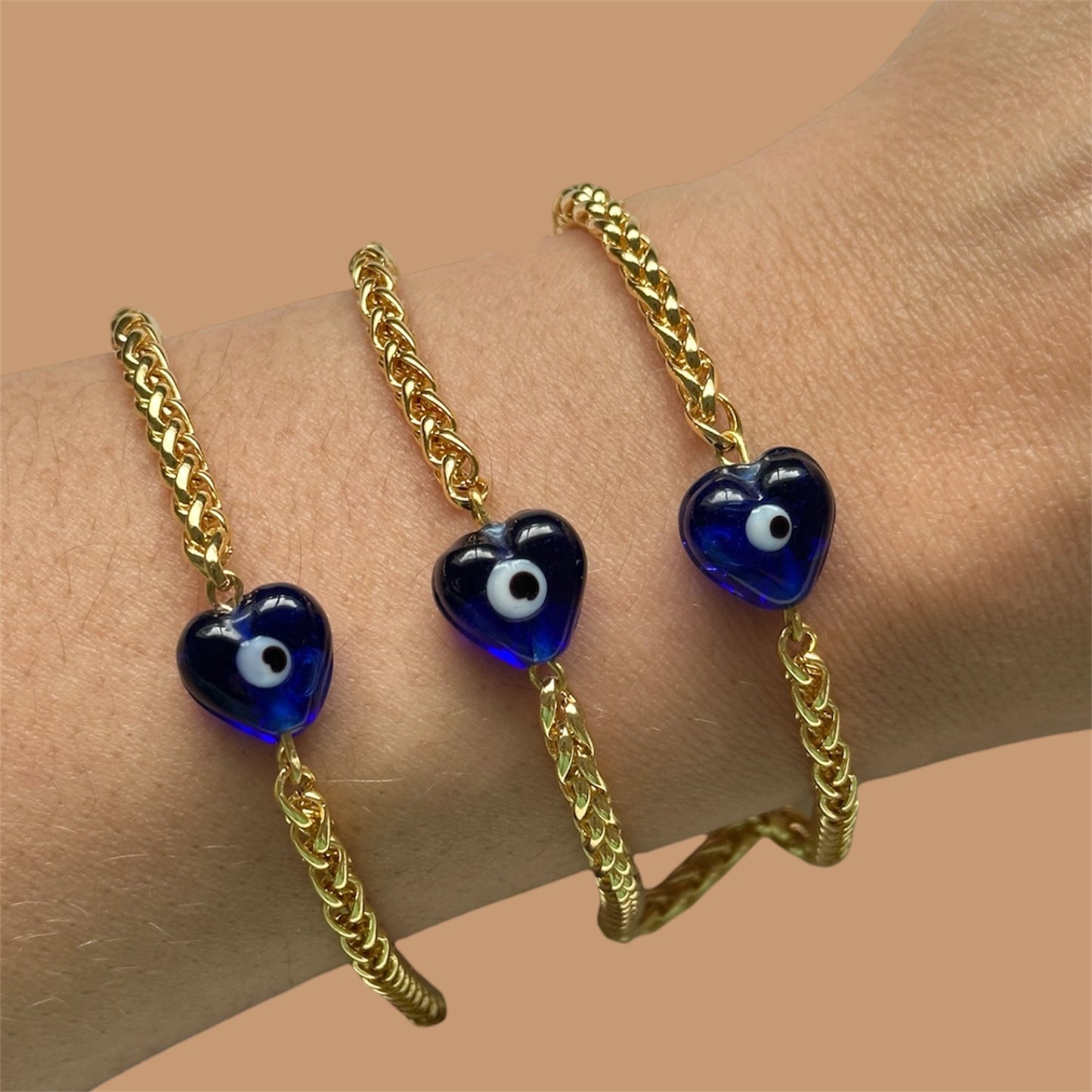 Nazar Heart Cuff