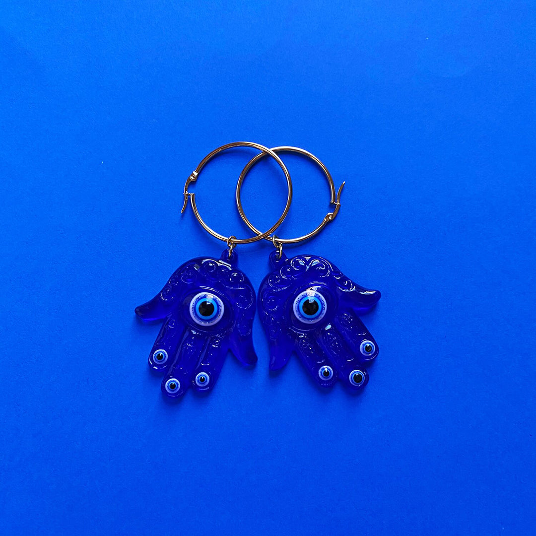 Oversized Fatima Hoops
