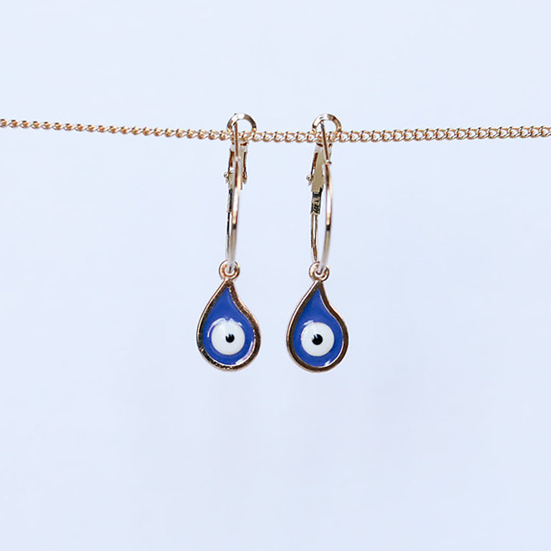 Teardrop Hoops