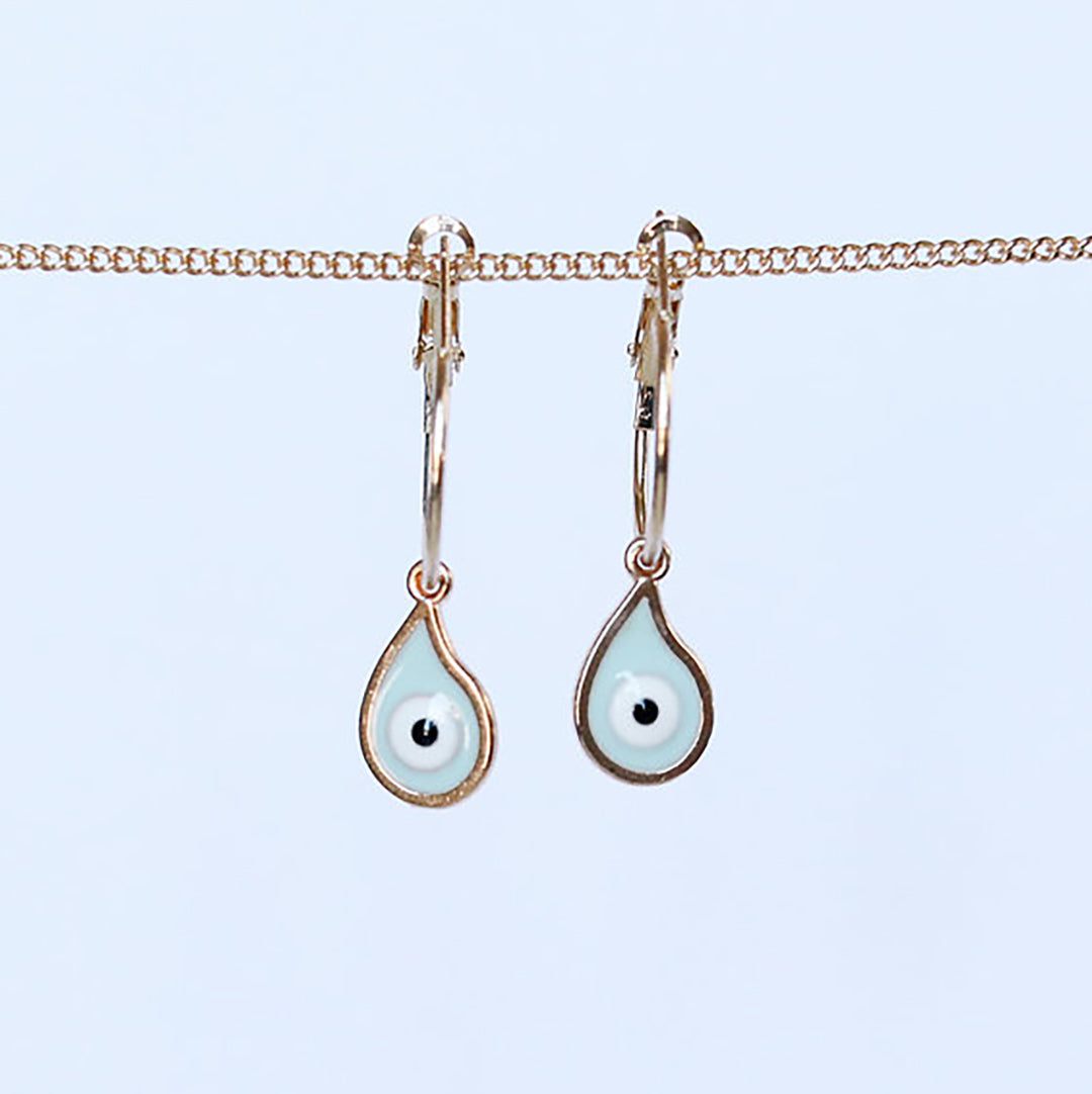 Teardrop Hoops