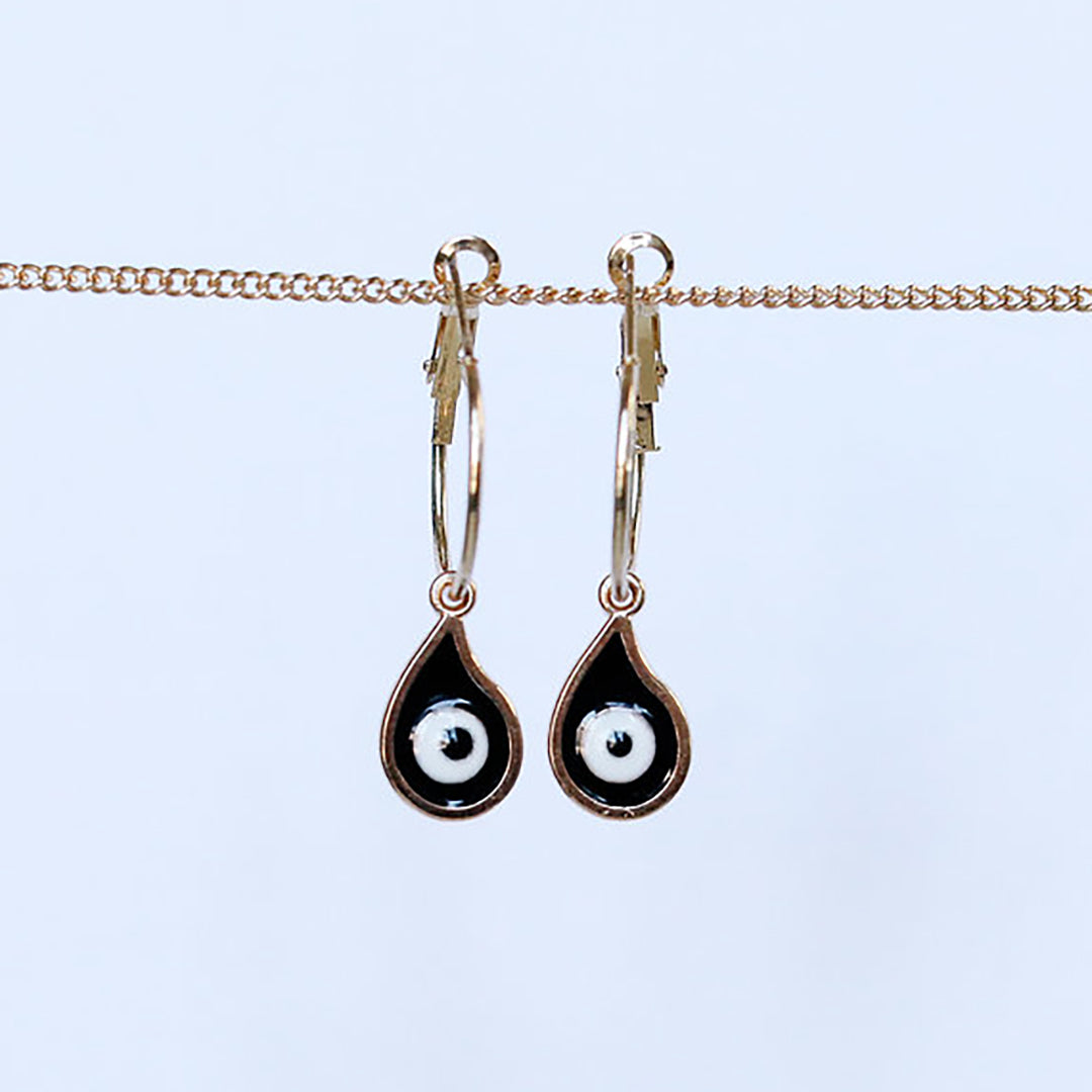 Teardrop Hoops