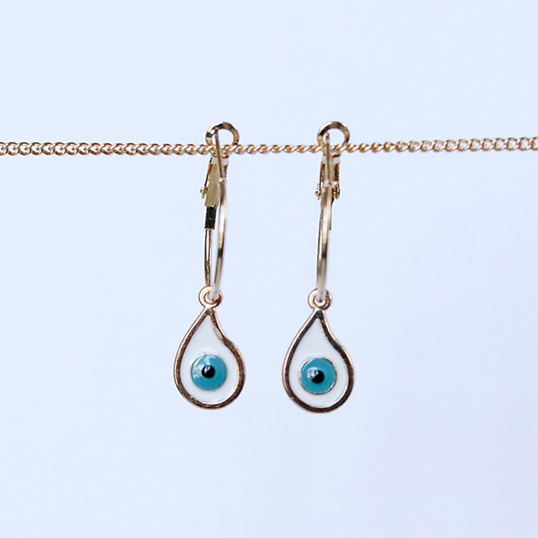 Teardrop Hoops