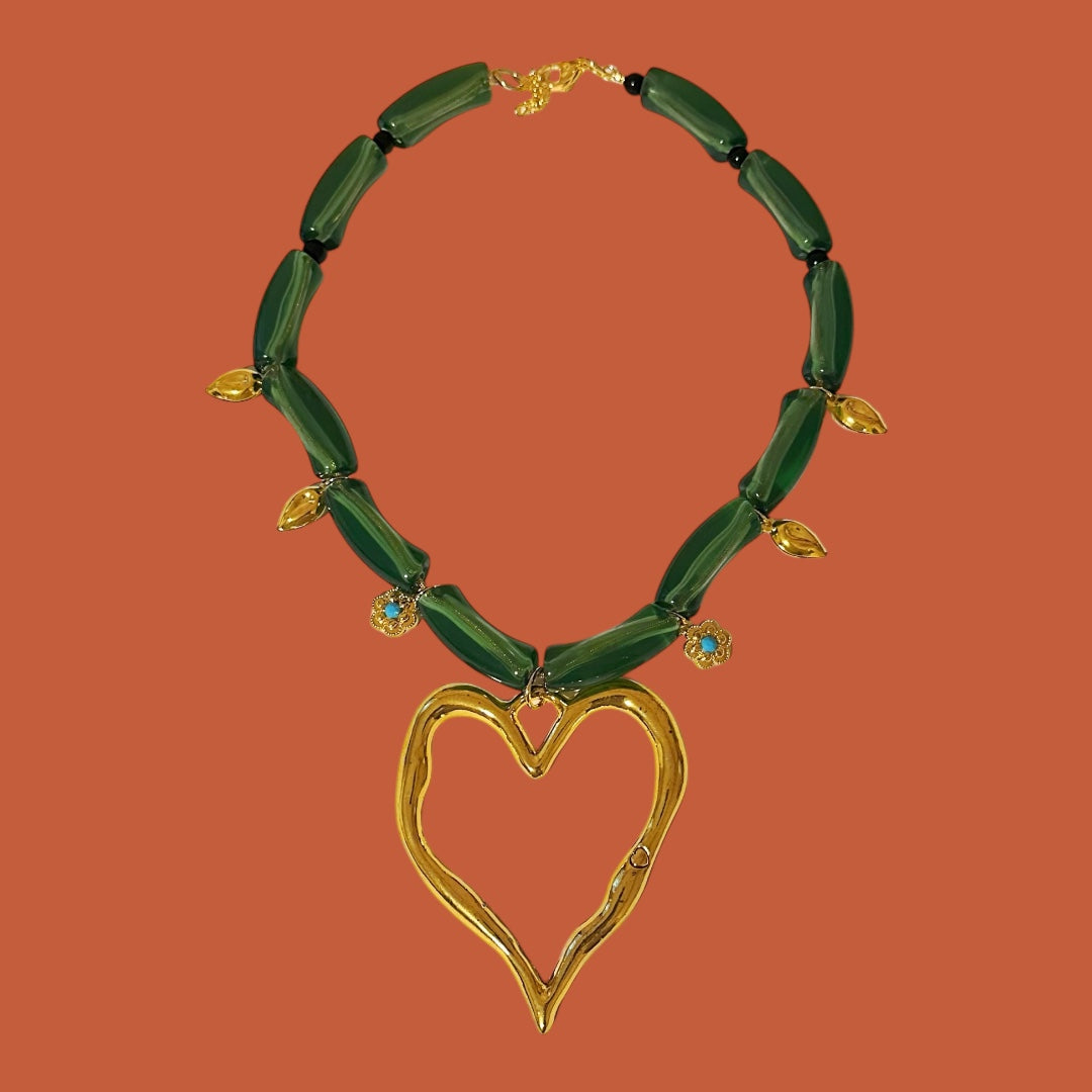 Gold + Green
