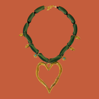 Gold + Green