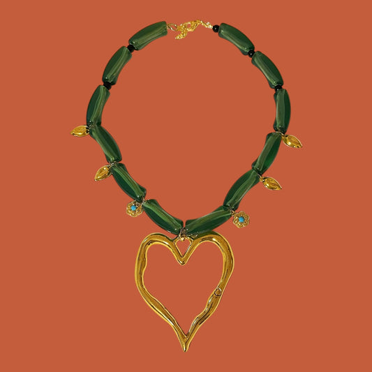 Gold + Green