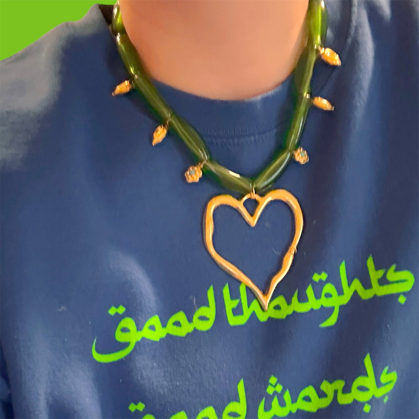 Gold + Green