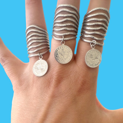 Stacked Coins