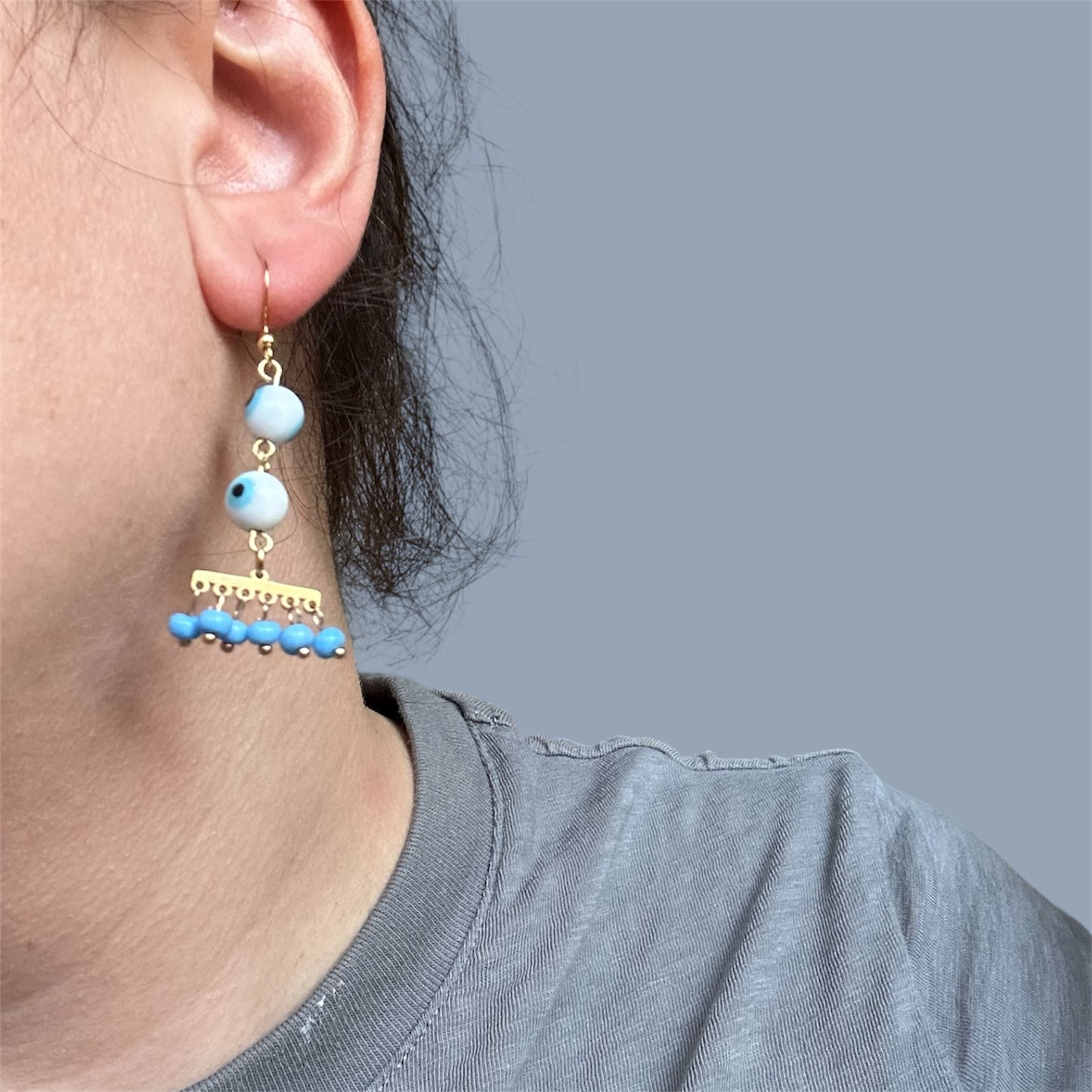 No Nazar Earrings