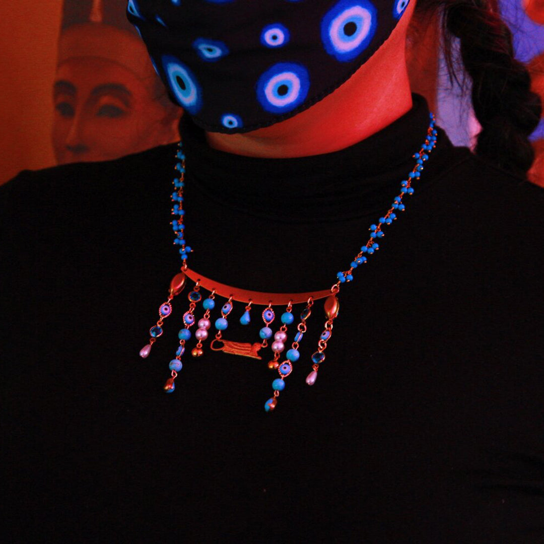 A Blue Sphinx