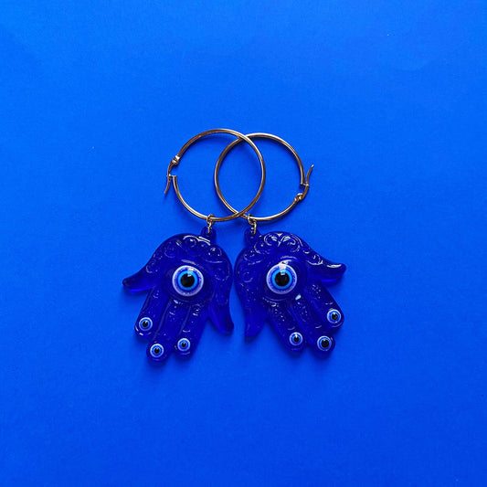 Oversized Fatima Hoops